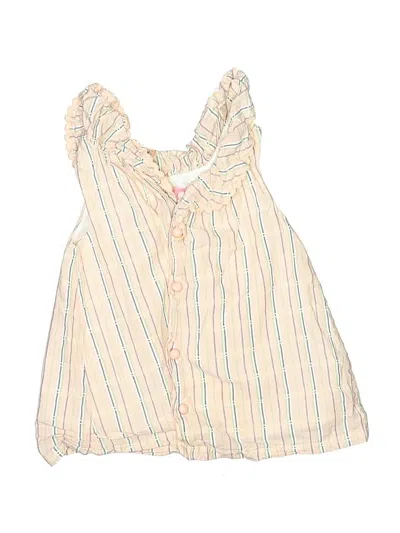 Pre-owned Isaac Mizrahi New York Kids' Sleeveless Blouse In Ivory