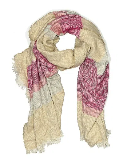 Pre-owned Isaac Mizrahi Scarf In Tan