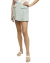 Isaac Mizrahi Stretch Tweed Wool-blend Skort