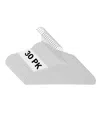 Isaac Mizrahi Velvet Hangers, Pack Of 30 In White