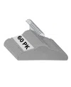 Isaac Mizrahi Velvet Hangers, Pack Of 60 In Gray