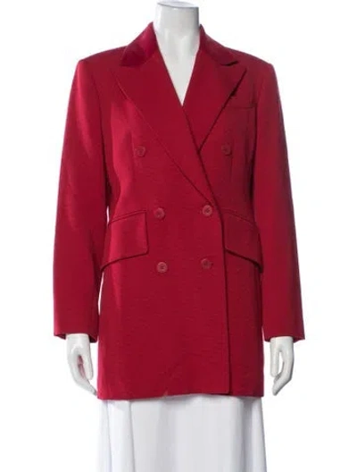 Pre-owned Isaac Mizrahi Vintage 1990's Blazer In Red