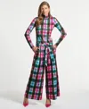 Isaac Mizrahi Women's Long Sleeve Layering Turtle Neck Top In Multi