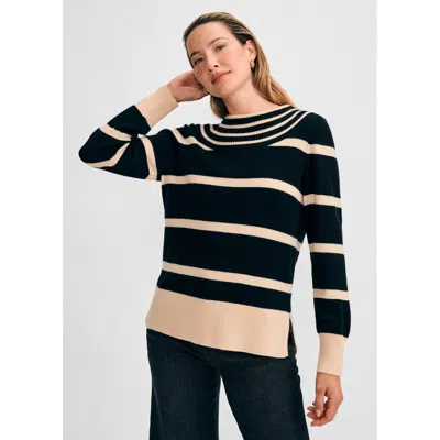 Isaac Mizrahi Women's Mock Neck Sweater In Multi