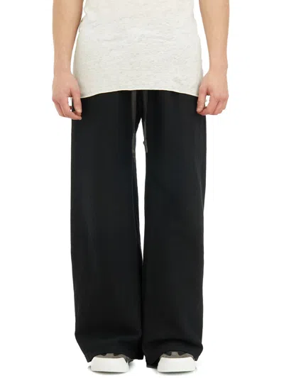 Isaac Sellam Cotton Wide Trousers In Black