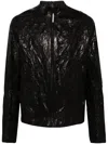 Isaac Sellam Experience Crassepouille Leather Jacket In Black