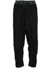 Isaac Sellam Experience Cropped Linen Trousers In Blue