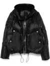 Isaac Sellam Experience Equivocation Puffer Jacekt In Black