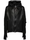 Isaac Sellam Experience Leather Jacket In Black