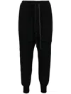 Isaac Sellam Experience Gusset Stripe Trousers In Black