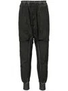 Isaac Sellam Experience 69 Lc Drop-crotch Track Pants In Grey