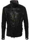Isaac Sellam Experience High Collar Jacket In Black