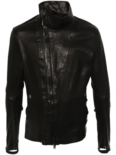 Isaac Sellam Experience High Collar Jacket In Black