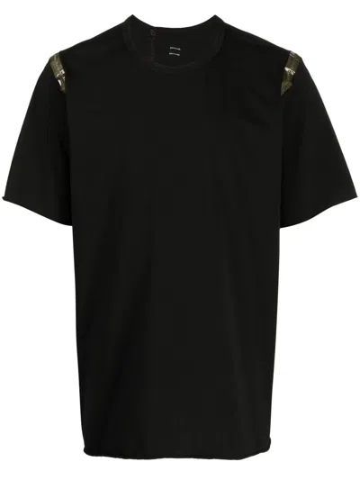 Isaac Sellam Experience Intersection Bande T-shirt In Black
