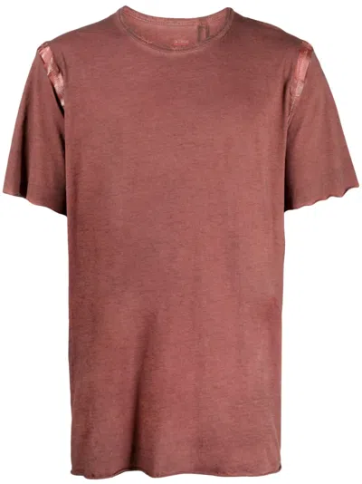 Isaac Sellam Experience Intersection Short-sleeve T-shirt In Rot