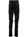 Isaac Sellam Experience Leather Trousers In Black
