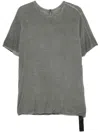 Isaac Sellam Experience Mister Mirror T-shirt In Grey