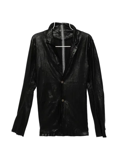 Isaac Sellam Experience Neo Leather Jacket In Black