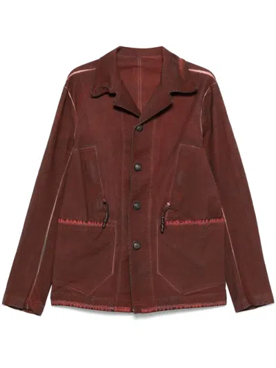 Isaac Sellam Experience Neworker Jacket In Red