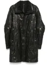 Isaac Sellam Experience Pertinent Coat In Black