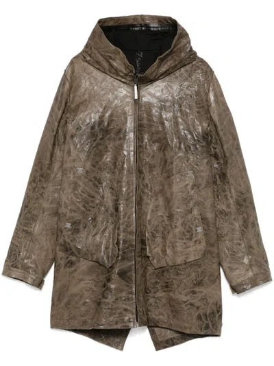 Isaac Sellam Experience Psycho Coat In Brown