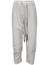 Isaac Sellam Experience Shortpants Stripe Trousers In Grey