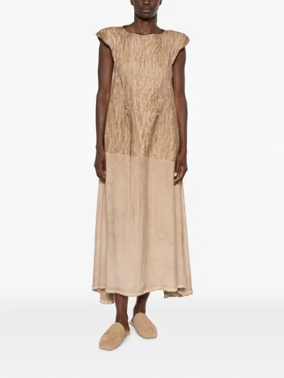Isaac Sellam Experience Sleeveless Midi Dress In Neutral
