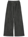 Isaac Sellam Experience Striped Trousers In Grey