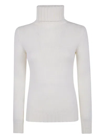 Isaac Sellam Extrafine Merino Wool Turtleneck In White