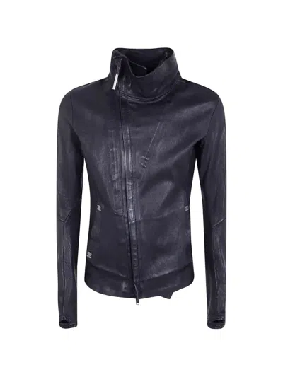 Isaac Sellam "imparable" Nappa Stretch Jacket In Black