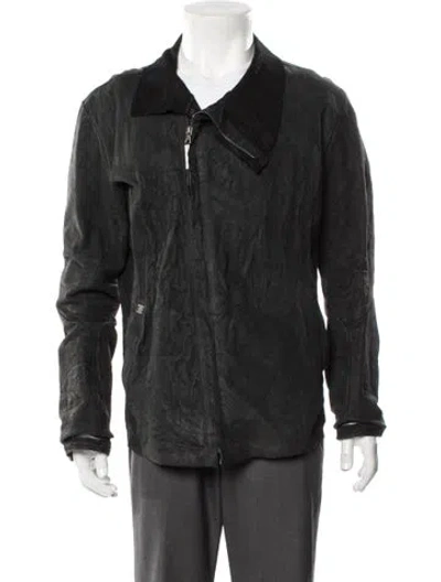 Pre-owned Isaac Sellam Lambskin Jacket In Black