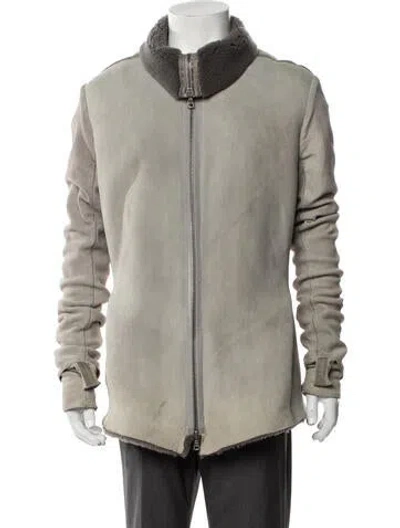 Pre-owned Isaac Sellam Lambskin Jacket In Gray