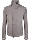 Isaac Sellam Leather Jacket In Grey