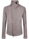 Isaac Sellam Leather Jacket In Grey