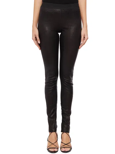 Isaac Sellam Leggings In Pelle In Black