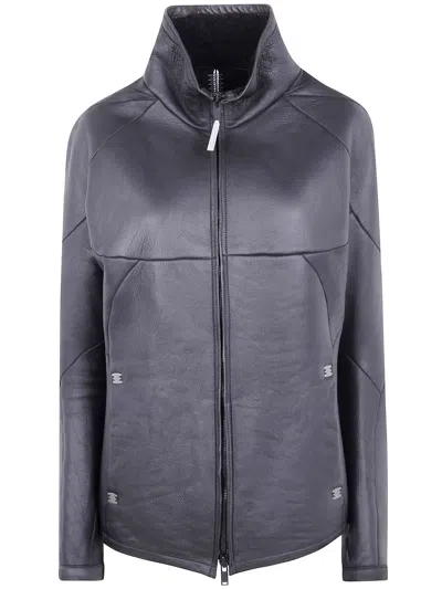 ISAAC SELLAM ISAAC SELLAM "ROBUSTE" LEATHER JACKET