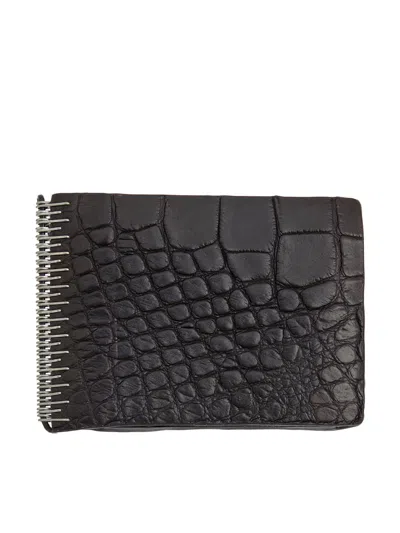 Isaac Sellam Small Leather Goods In Black
