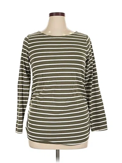 Pre-owned Isabel 3/4 Sleeve T-shirt In Green