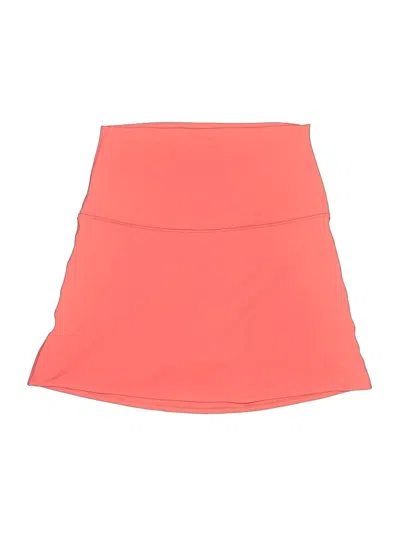 Pre-owned Isabel Active Skort In Orange