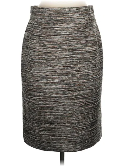 Pre-owned Isabel & Nina Casual Skirt In Gray