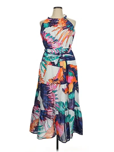 Pre-owned Isabel & Nina Cocktail Dress In Blue