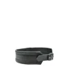 Isabel Benenato Buckle Belt In Black