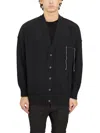 Isabel Benenato Cardigan In Casmere E Lana