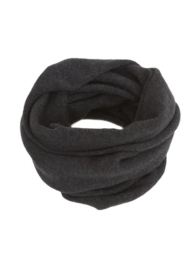 Isabel Benenato Cashmere And Silk Neck Warmer In Black