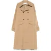 Isabel Benenato Cotton Trench Coat