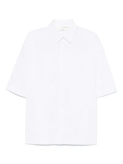 Isabel Benenato Cotton Shirt In White