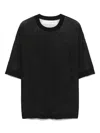 Isabel Benenato Cotton T-shirt In Black