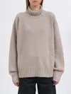 Isabel Benenato Eco-cashmere High Neck Sweater In Gray