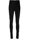 Isabel Benenato High-rise Leggings In Schwarz