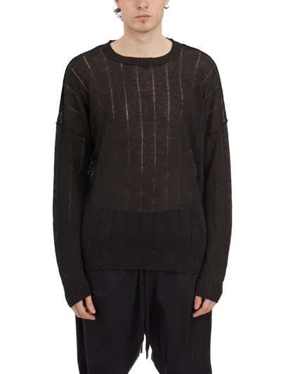 Isabel Benenato Jerseys & Knitwear In Black